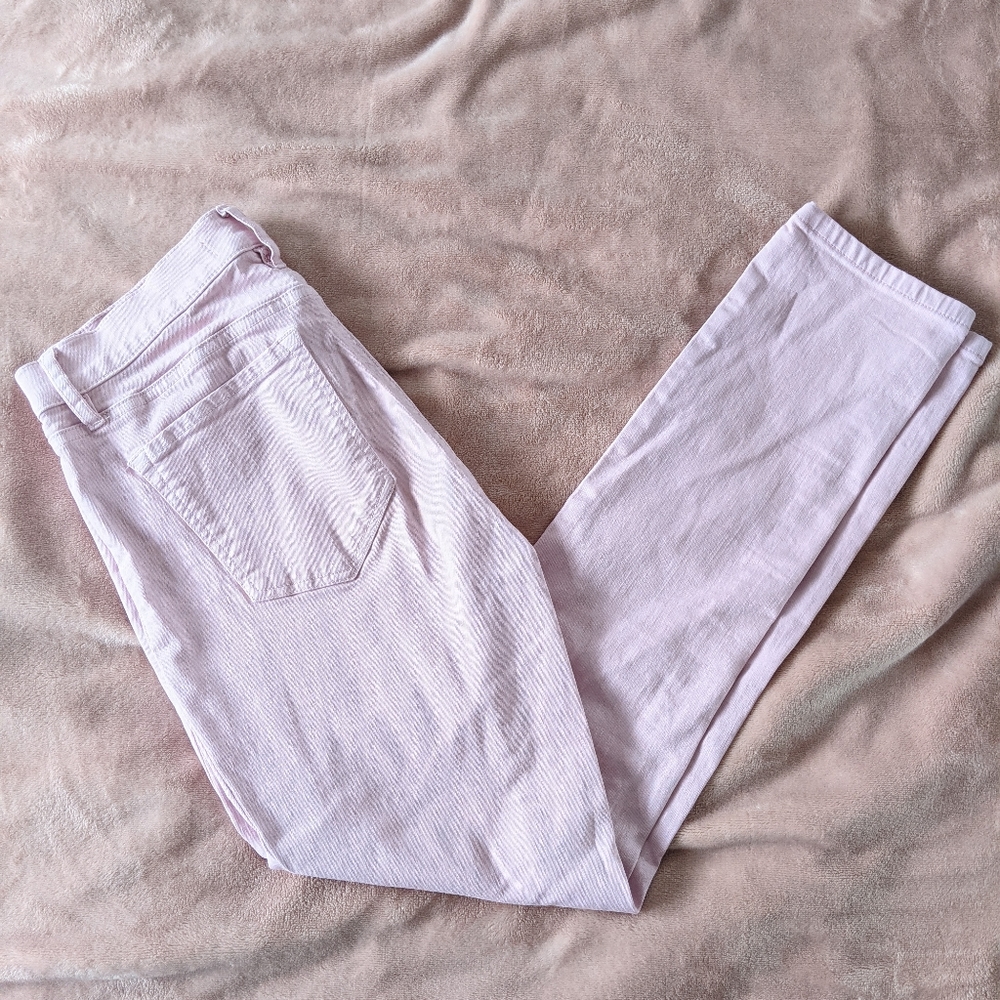 Lilac skinny jeans